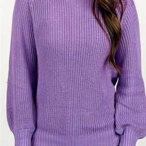 NIP Artsal Cold Shoulder ribbed knit sweater size medium